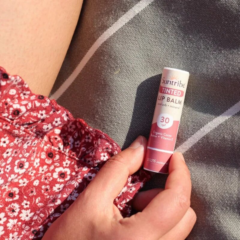 Suntribe Tinted тониращ балсам за устни SPF 30 5 гр.