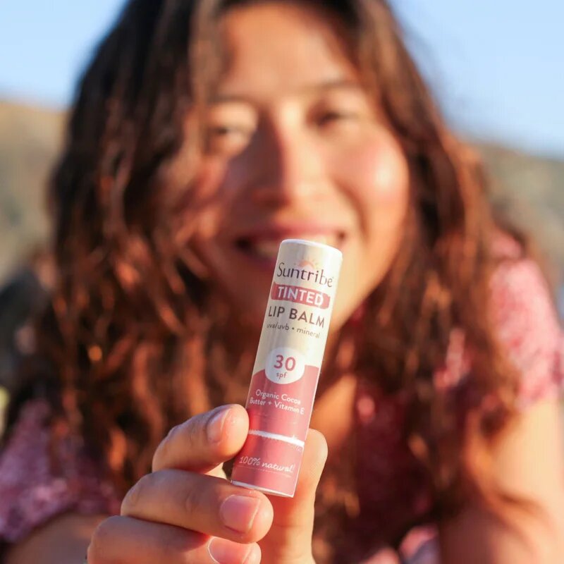 Suntribe Tinted тониращ балсам за устни SPF 30 5 гр.