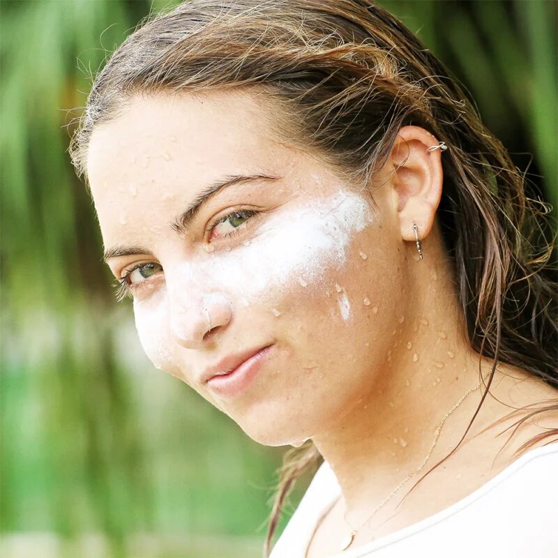 Suntribe Zinc Sunscreen минерален защитен крем за лице и тяло SPF 50 Original White 45 гр.