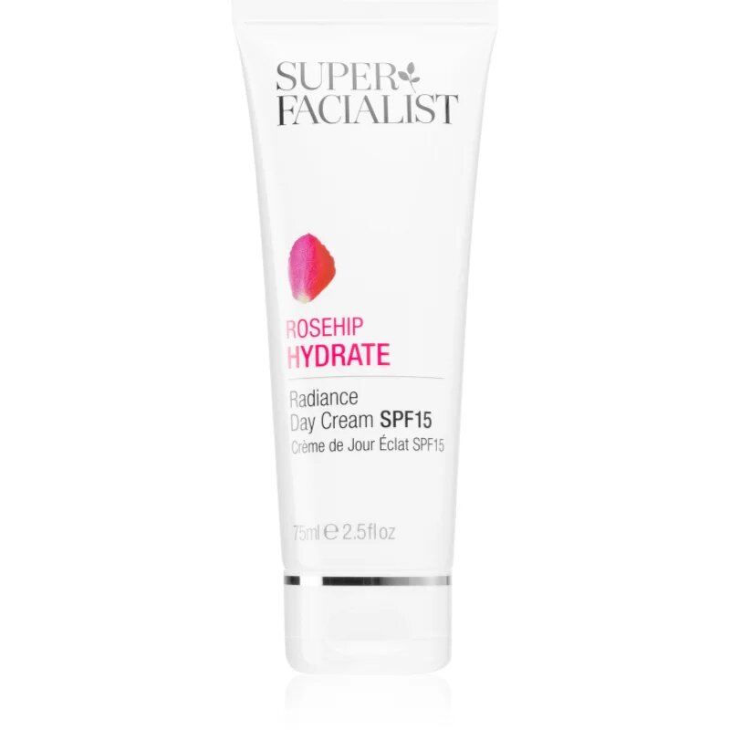 Super Facialist Rosehip Hydrate дневен хидратиращ и защитен крем SPF 15 75 мл.