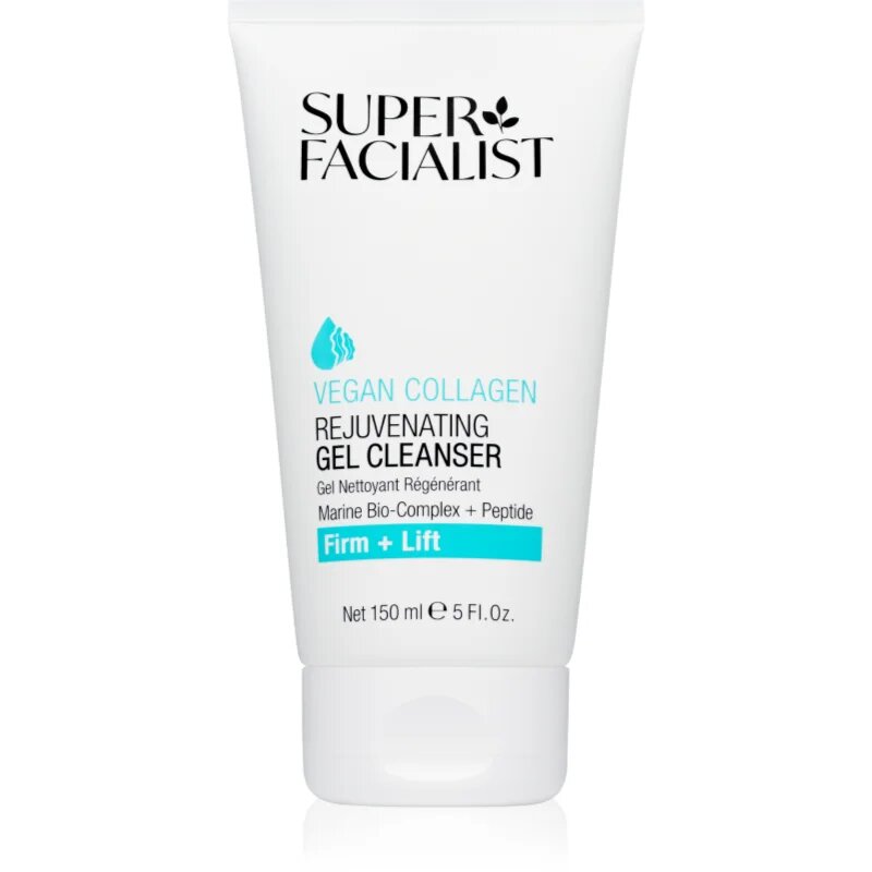 Super Facialist Vegan Collagen дълбоко почистващ гел за стягане на кожата 150 мл.