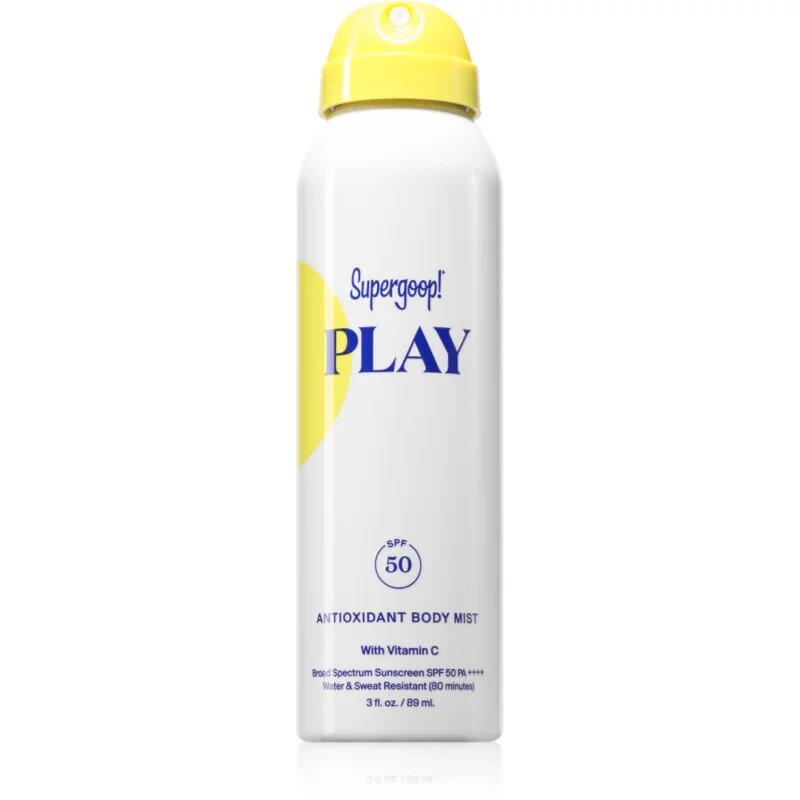 Supergoop! Play спрей за тяло SPF 50 89 мл.