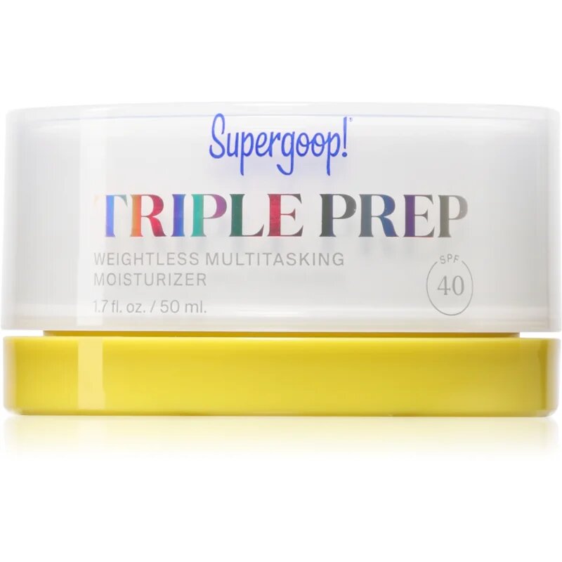Supergoop! Triple Prep хидратиращ крем SPF 40 50 мл.