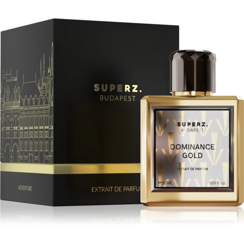 SUPERZ. Budapest Dominance Gold парфюмен екстракт за мъже 50 мл.