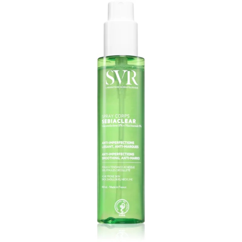 SVR Sebiaclear Spray спрей за тяло против акне 150 мл.
