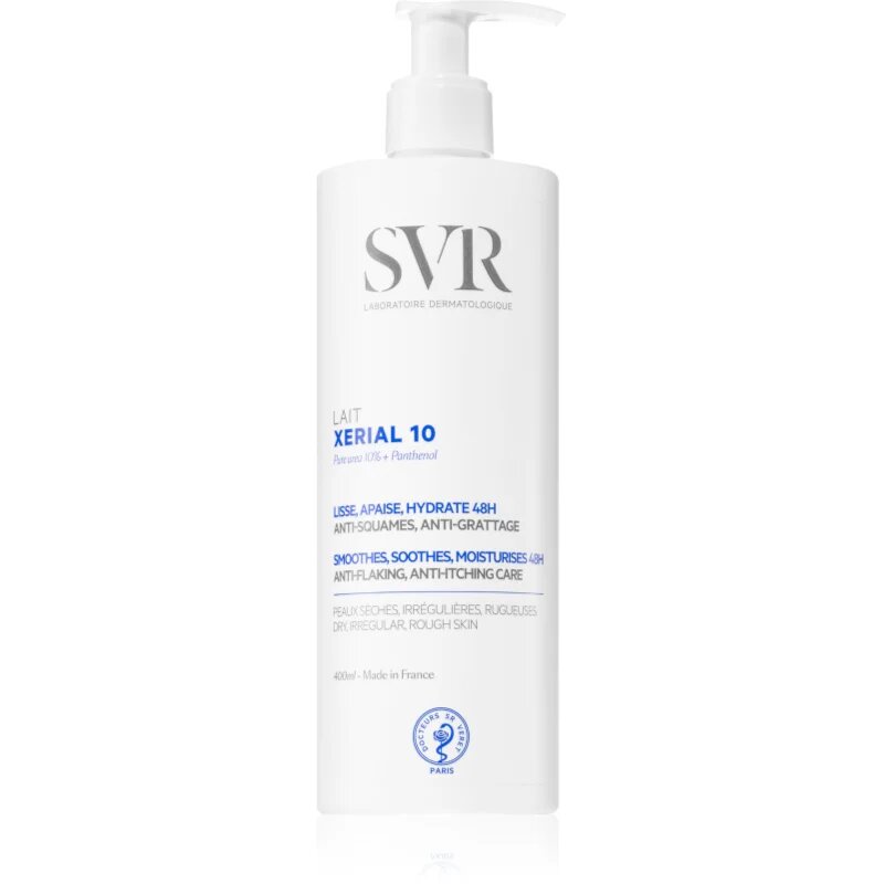 SVR Xérial 10 дълбоко хидратиращо мляко за тяло 400 мл.