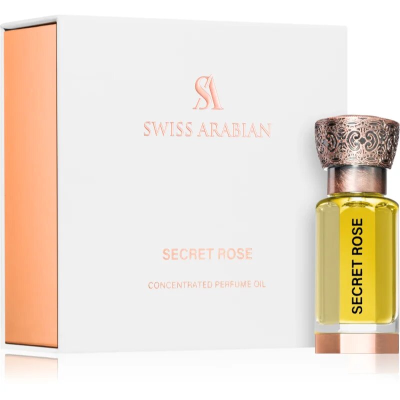 Swiss Arabian Secret Rose парфюмирано масло унисекс 12 мл.