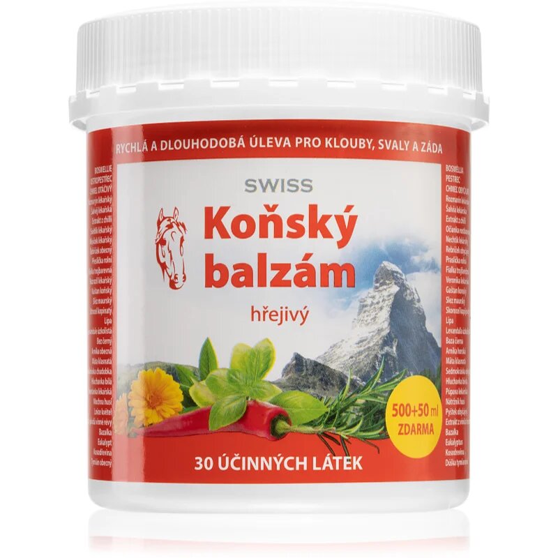 Swiss Horse balm Warm гел със загряващ ефект 550 мл.