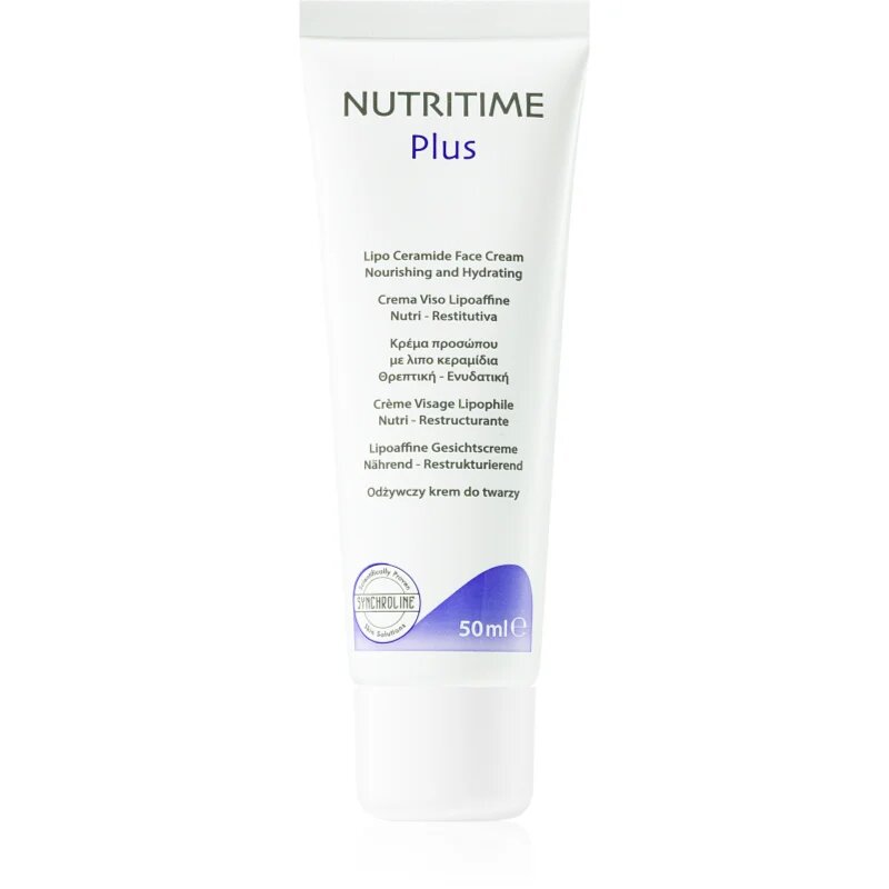 Synchroline Nutritime Plus подхранващ и хидратиращ крем с церамиди 50 мл.