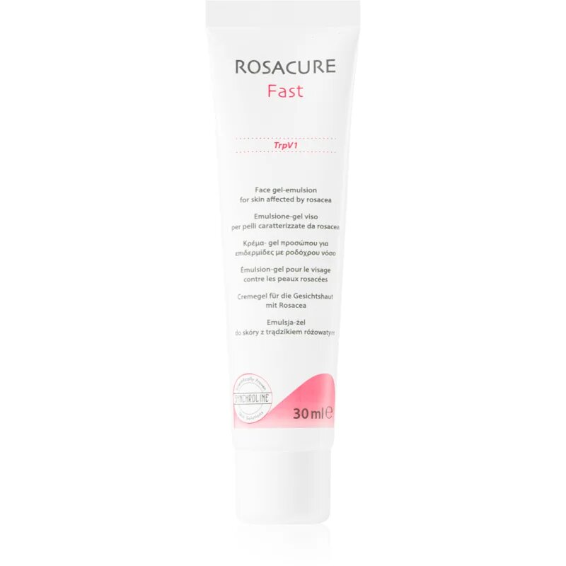 Synchroline Rosacure Fast гел емулсия за чувствителна кожа със склонност към почервеняване 30 мл.