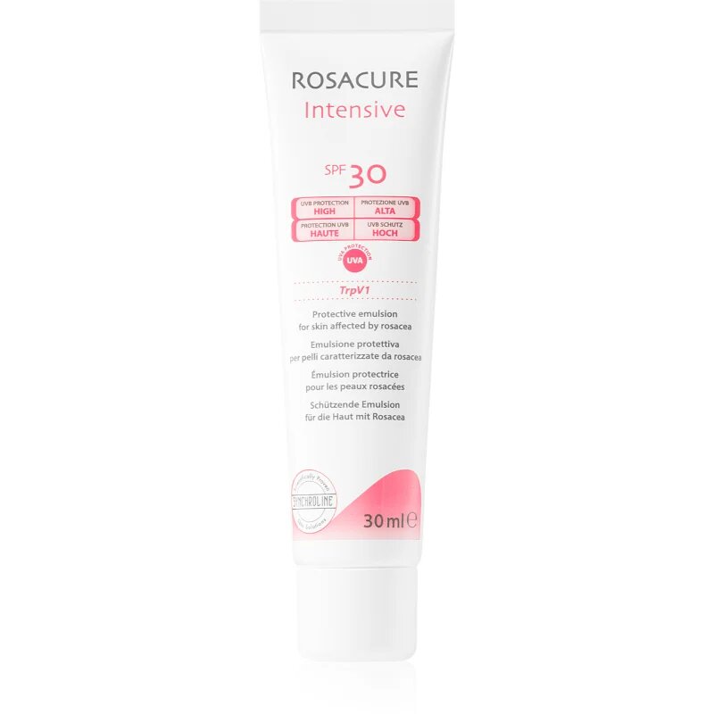 Synchroline Rosacure Intensive защитна емулсия за чувствителна кожа със склонност към зачервяване SPF 30 30 мл.