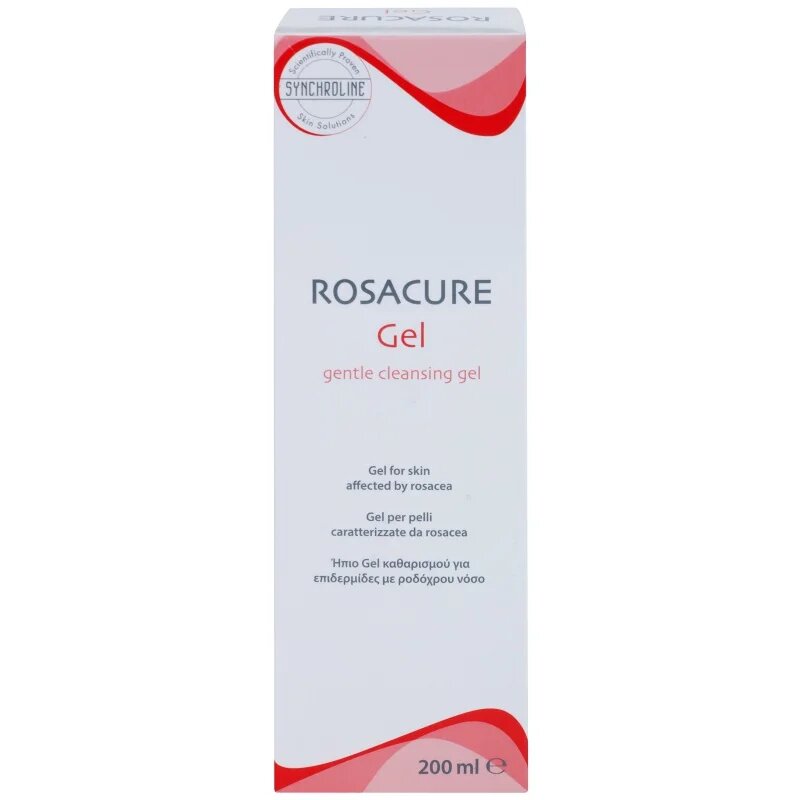 Synchroline Rosacure лек почистващ гел за чувствителна кожа със склонност към почервеняване 200 мл.