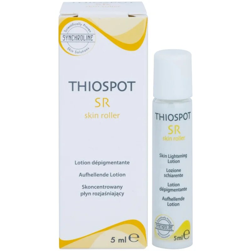 Synchroline Thiospot SR локална грижа за лице с хиперпигментация рол он 5 мл.