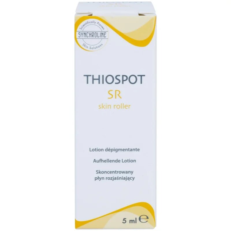 Synchroline Thiospot SR локална грижа за лице с хиперпигментация рол он 5 мл.