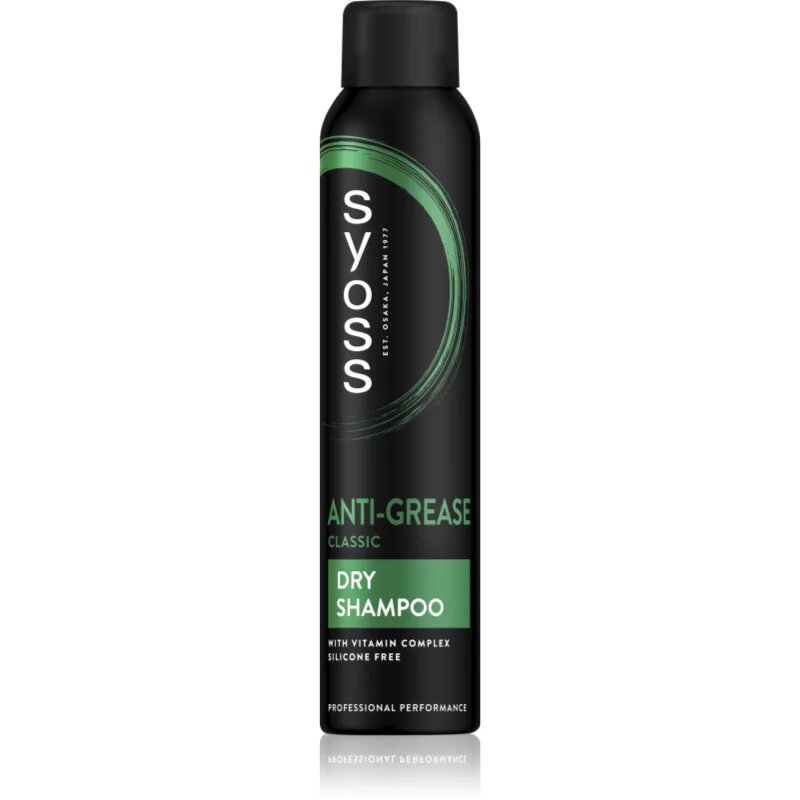 Syoss Anti Grease сух шампоан за бързо омазняваща се коса 200 мл.