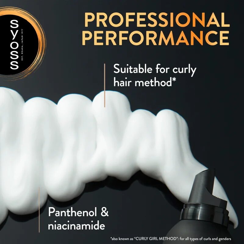 Syoss Curl Mousse пяна втвърдител за естествена фиксация 250 мл.