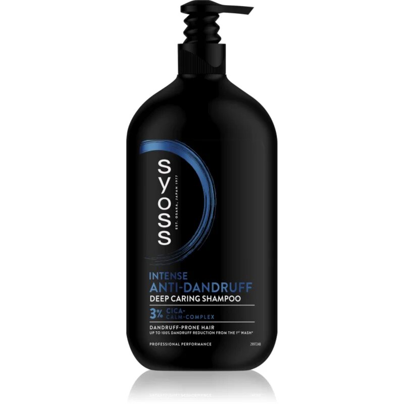 Syoss Intense Anti-Dandruff шампоан против пърхот за суха и сърбяща кожа на главата 750 мл.