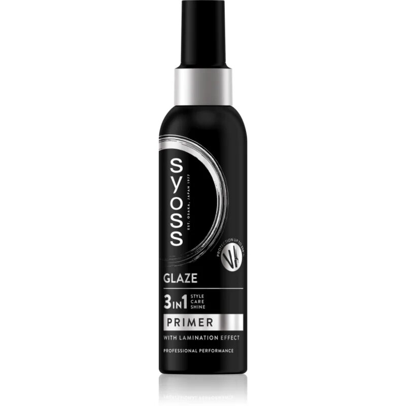 Syoss Intense Glaze Primer стилизиращ защитен спрей за коса за блясък 150 мл.