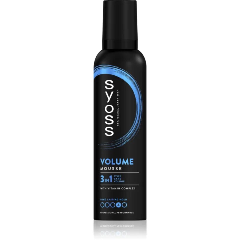 Syoss Volume Mousse пяна втвърдител за богат обем 250 мл.