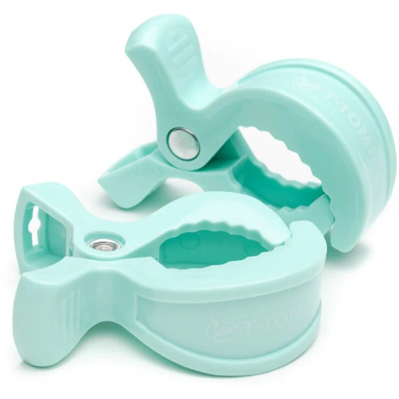 T-Tomi Clip клипс за количка Pastel mint 2 бр.