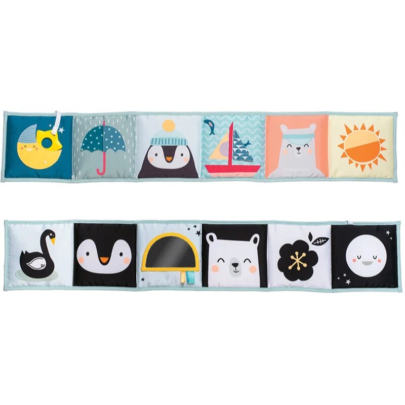 Taf Toys Book North Pole контрастна образователна книжка за бебета 1 бр.