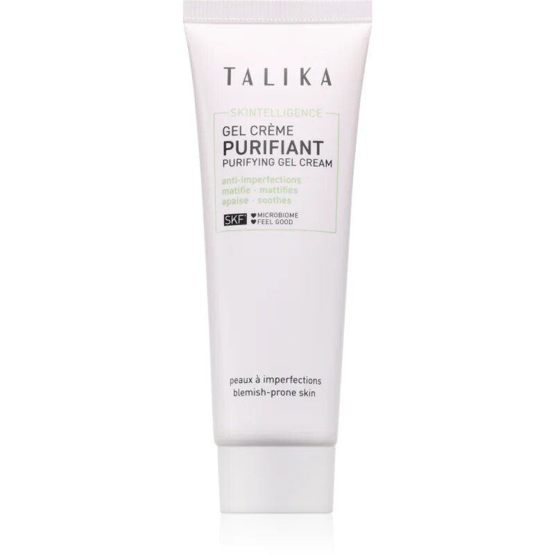 Talika Skintelligence Purifying Gel Cream гел-крем против несъвършенствата на акнозна кожа 50 мл.