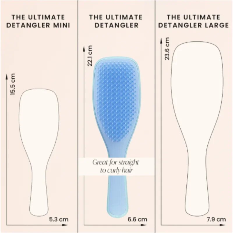 Tangle Teezer The Ultimate Detangler Четка за коса цвят Matte - Porcelain Cream 1 бр.