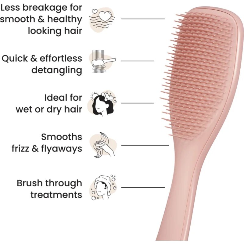 Tangle Teezer The Ultimate Detangler четка за мокра коса Summer Rose 1 бр.