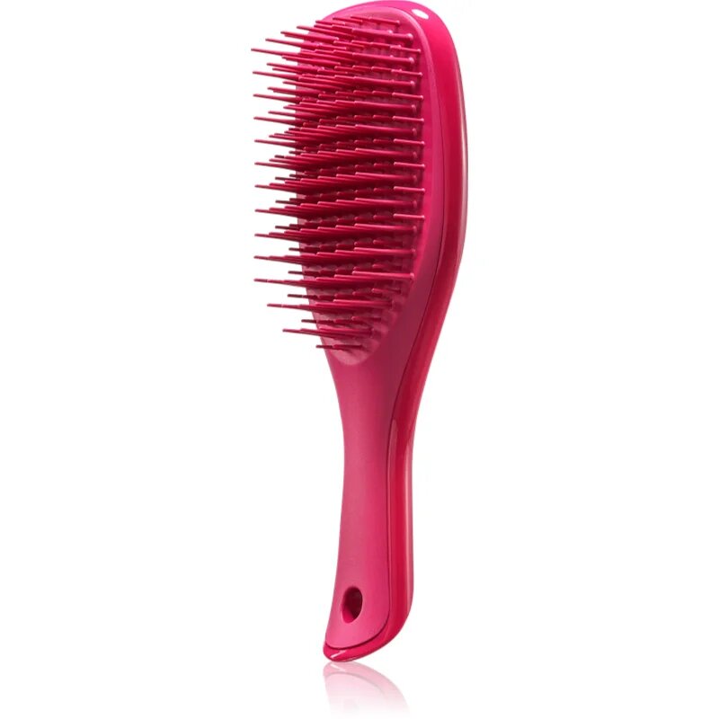 Tangle Teezer The Ultimate Detangler Mini плоска четка за права и къдрава коса Electric Raspberry 1 бр.