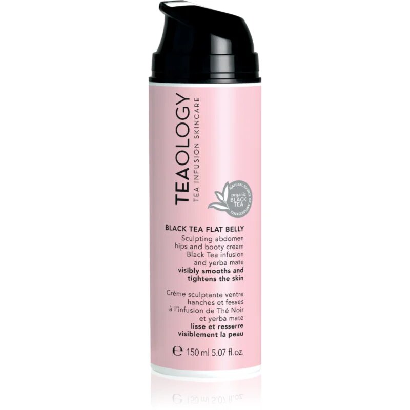 Teaology Body Black Tea Flat Belly Cream отслабващ крем 150 мл.