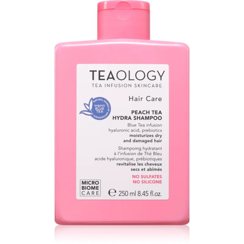Teaology Peach Tea Hydra Shampoo хидратиращ шампоан за укрепване на увредената коса 250 мл.