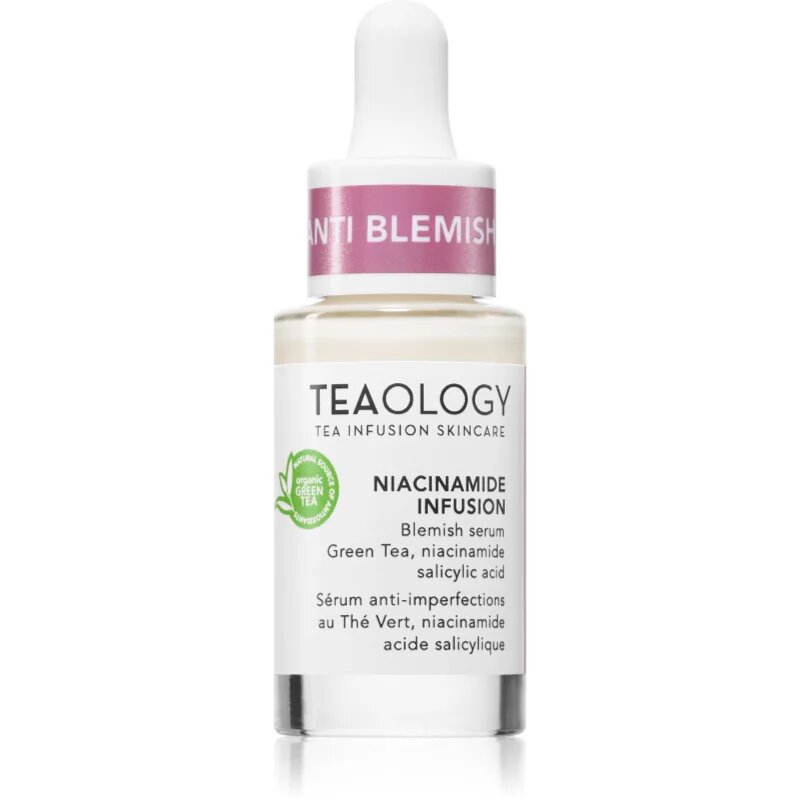 Teaology Serums Niacinamide Infusion озаряващ серум за лице против пигментни петна 15 мл.