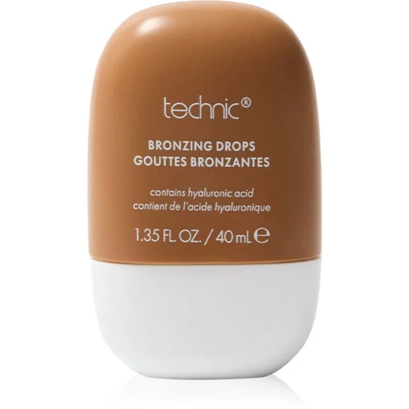 Technic Cosmetics Bronzing Drops течен бронзант цвят Warm Light 30 мл.
