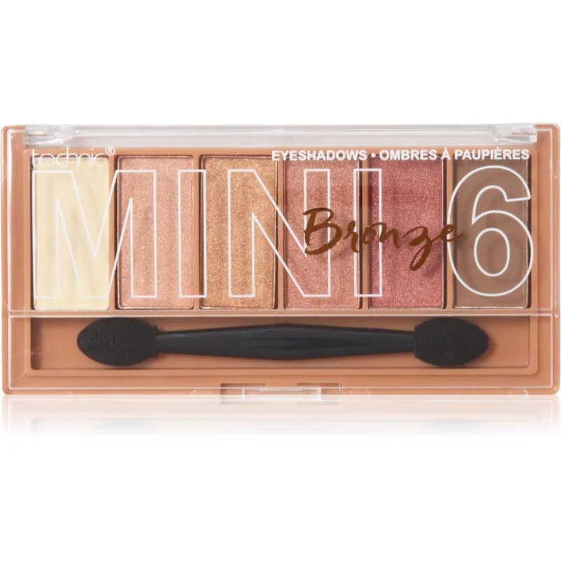 Technic Cosmetics Eyeshadow Minis палитра от сенки за очи цвят Mini Bronze 7.2 гр.