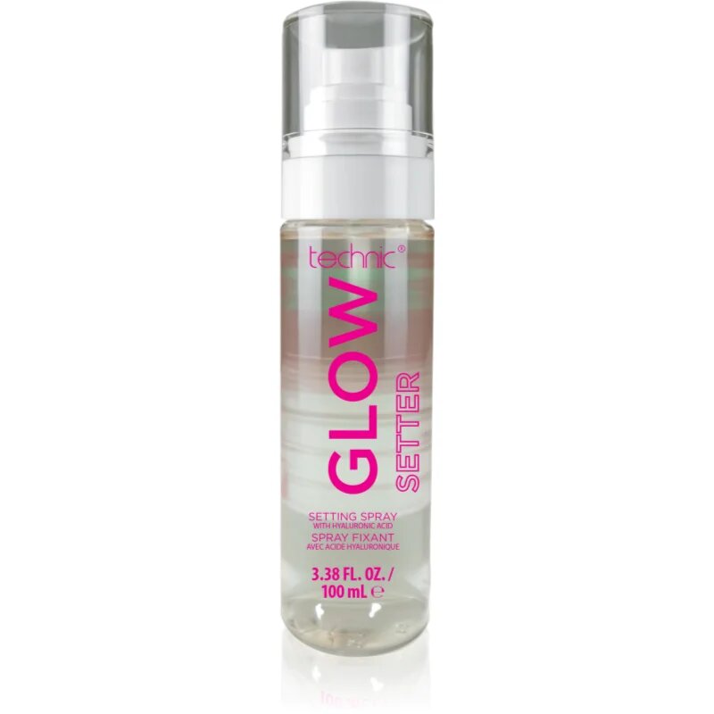 Technic Cosmetics Glow Setter спрей за фиксация с хидратиращ ефект 100 мл.