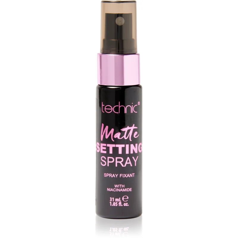 Technic Cosmetics Matte Setting Spray матиращ и фиксиращ спрей върху фон дьо тен 30 мл.