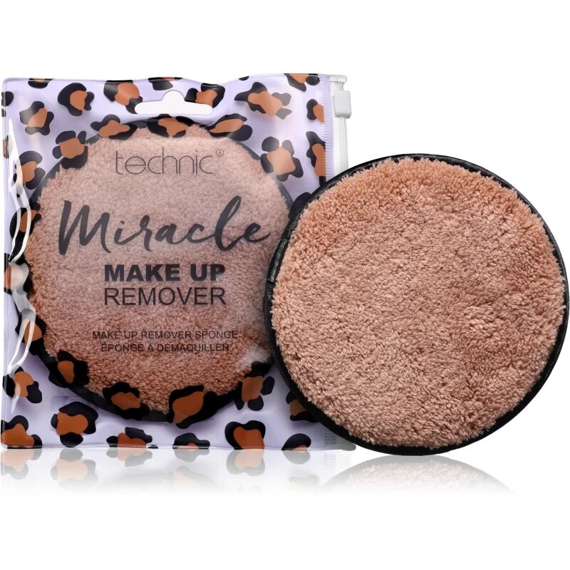 Technic Cosmetics Miracle тампон за почистване на грим който може да се пере 1 бр.