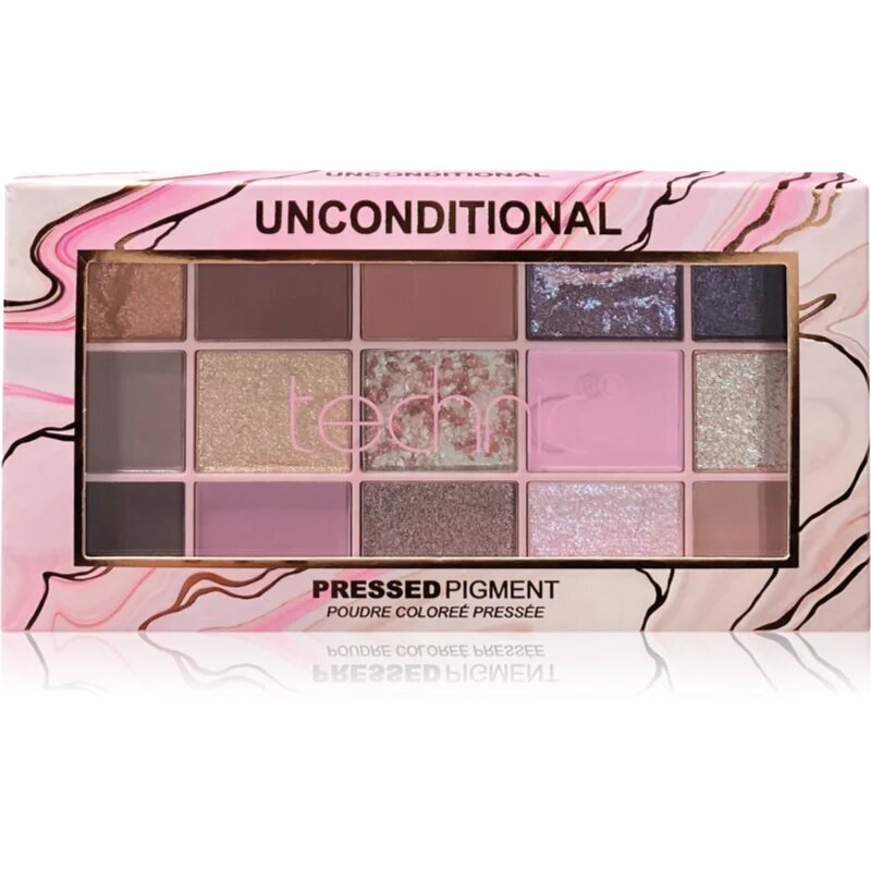 Technic Cosmetics Pressed Pigments палитра сенки за очи цвят Unconditional 30 гр.