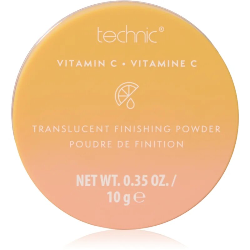 Technic Cosmetics Vitamin C озаряваща насипна пудра за кадифен вид на кожата 10 гр.