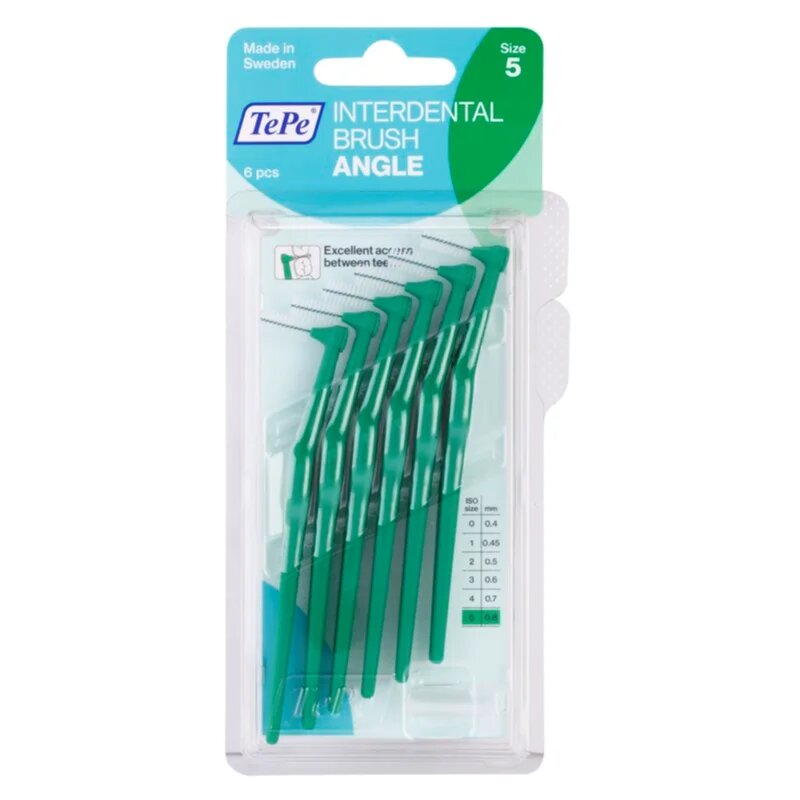 TePe Angle Size 5 четки за междузъбно пространство 08 mm 6 бр.