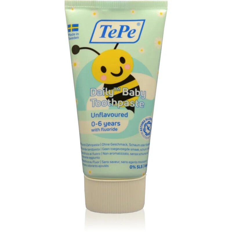 TePe Daily Baby паста за зъби за деца от раждането им 50 мл.