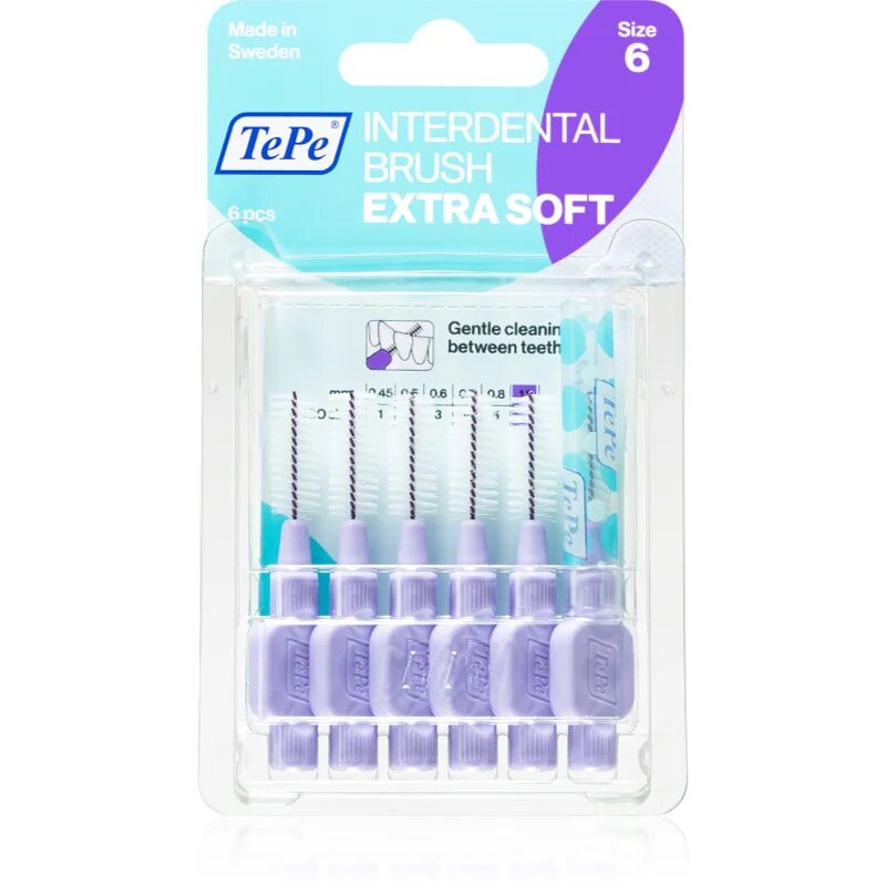 TePe Interdental Brush Extra Soft четки за междузъбно пространство 11 mm 6 бр.