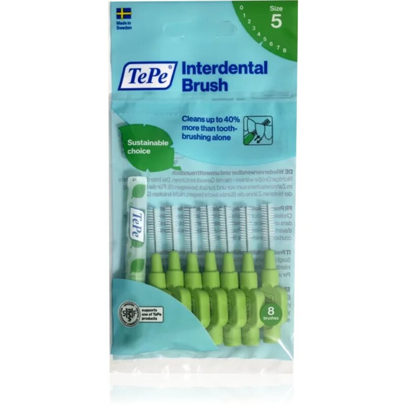 TePe Original четки за междузъбно пространство Green 8 бр.