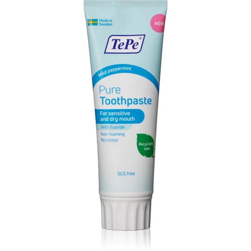 TePe Pure паста за зъби мента 75 мл.