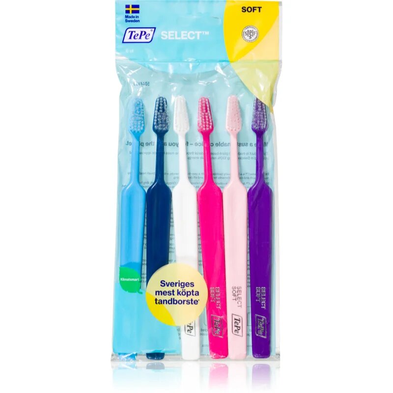 TePe Select Soft 4+2 четки за зъби 6 бр.