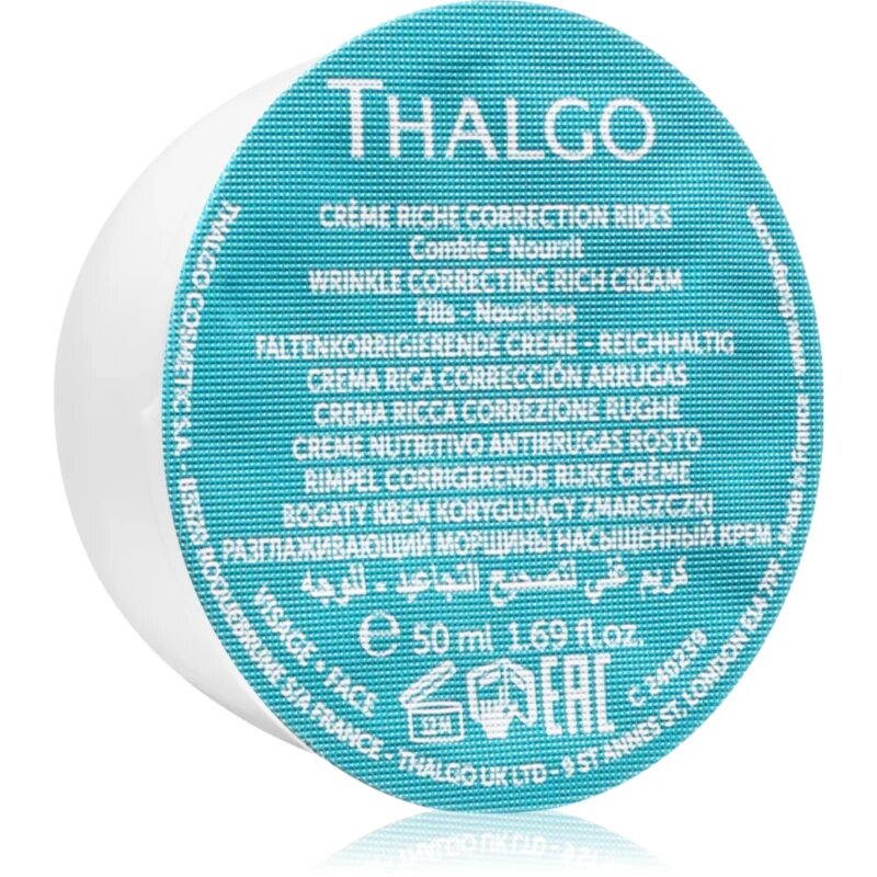 Thalgo Hyalu-Procollagen Wrinkle Correcting Rich Cream Refill богат крем против бръчки eco-refill 50 мл.