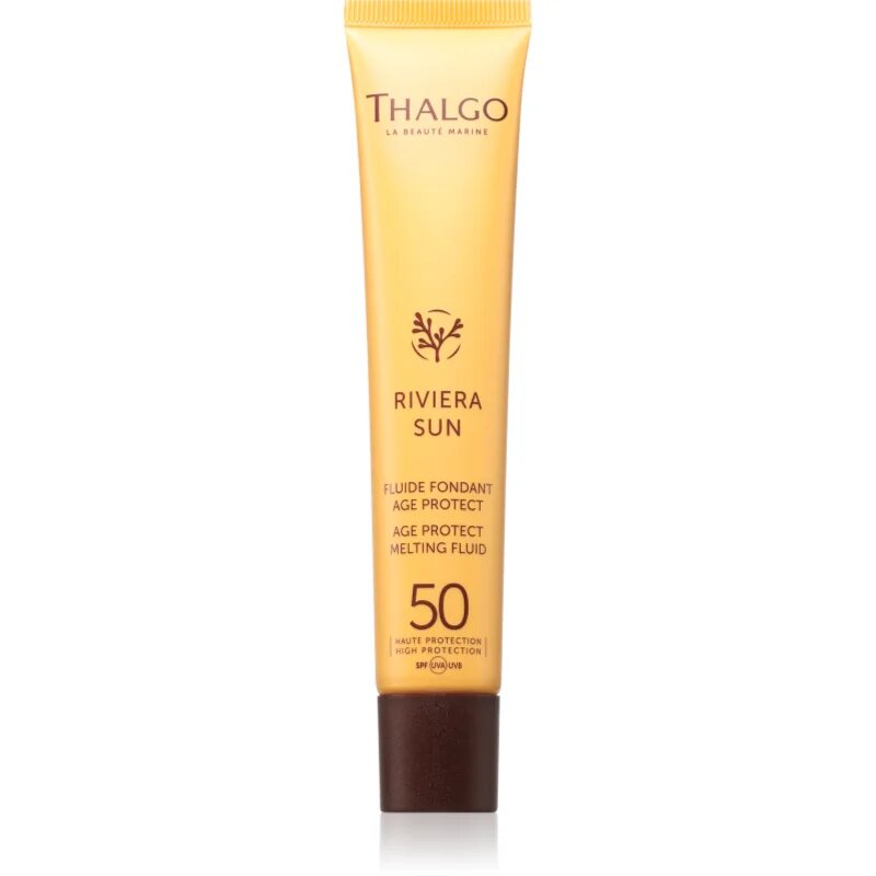 Thalgo Riviera Sun Age Protect Melting Fluid SPF30 флуид против бръчки за удължаване на загара SPF 50 50 мл.