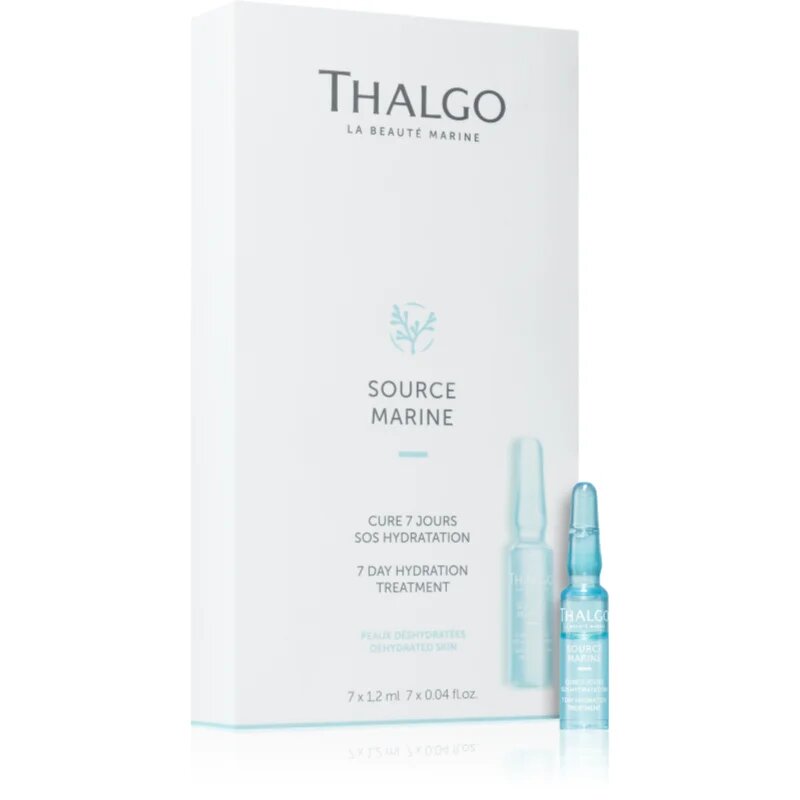 Thalgo Source Marine 7 Day Hydration Treatment 7 дневна регенерираща грижа за интензивна хидратация 7x1.2 мл.