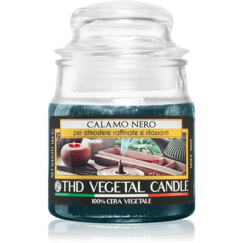 THD Italian Luxury Calamo Nero ароматна свещ 100 гр.