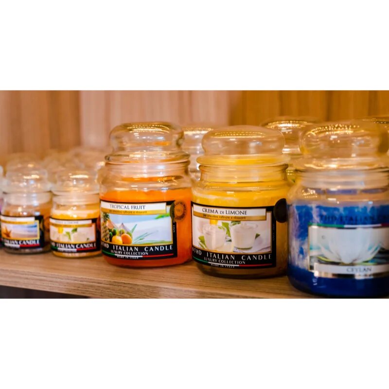 THD Italian Luxury Crema Di Limone ароматна свещ 400 гр.